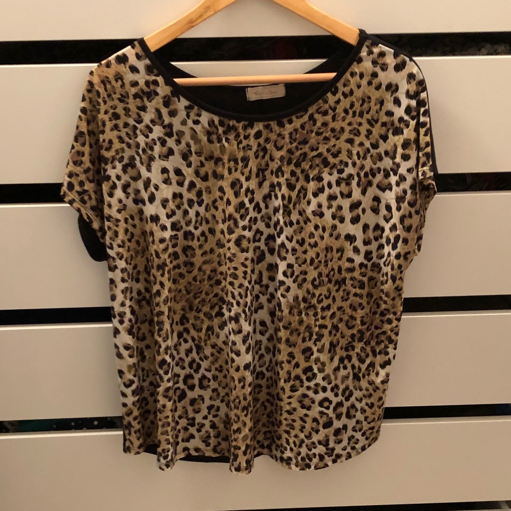 Front of Closet - Cheetah Blouse - Large